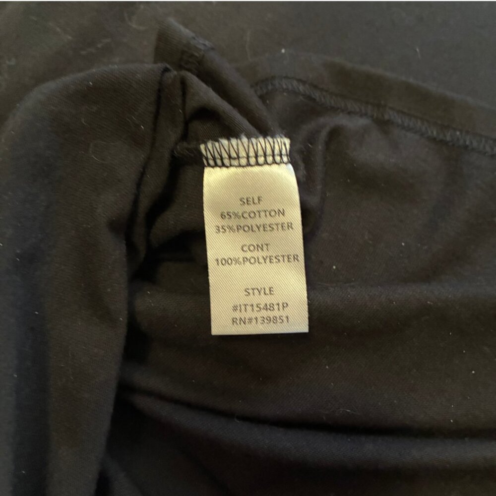 NWT Oddi Round Neck Women's Size 1XLargeT-Shirt with Tulle O-Bajuband Blouse - Picture 4 of 7